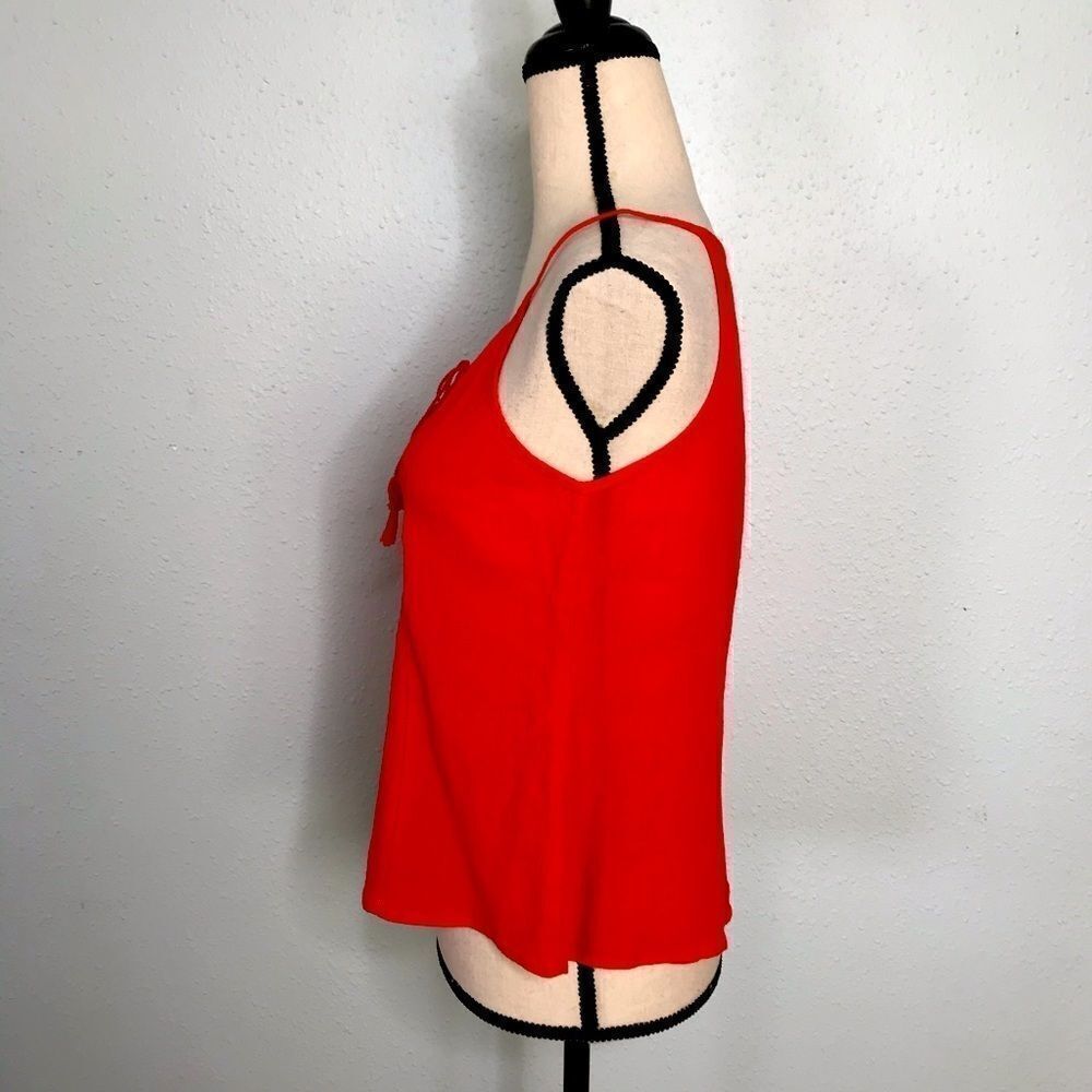 Cute Red Halter Tank Top - Picture 6 of 9